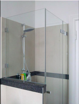 Ganzglasdusche von Allglas