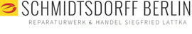 Schmidtsdorff Berlin Reparaturwerk und Handel