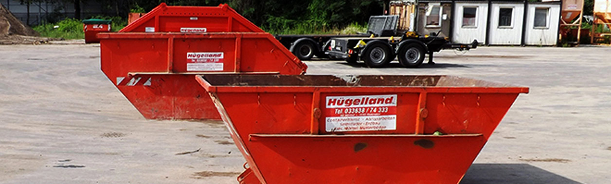 Containerdienste in Berlin sind Fachbetriebe für Entsorgung aller Art