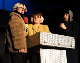 Die Stachelschweine Kabarett in Berlin Foyer