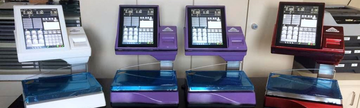 moderne, den Fiskalisiserungsvorschriften entsprechende Waagen in Berlin