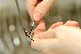 Brillengestell für Gleitsichtbrillen reparieren