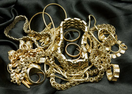 Schmuck aus Gold zum Ankauf