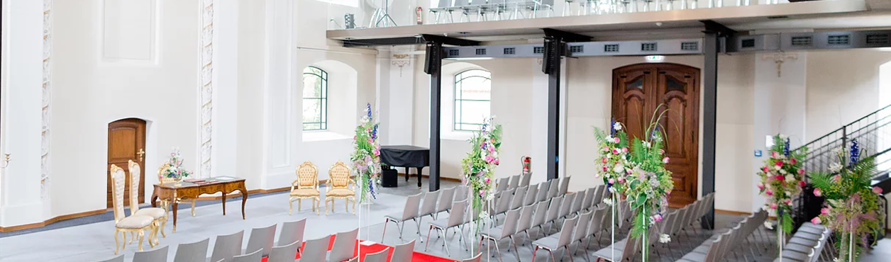 Trausaal in der alten Schlosskirche Schlossgut Altlandsberg 