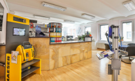 Hier wird Drucklufttechnik geplant: Blick in das Ingenieurbüro Andrick Berlin