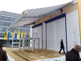 Terrasse mit Markise