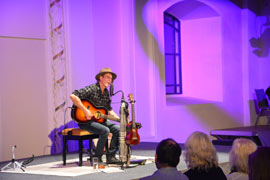 Lichttechnik bei Veranstaltung im Schlossgut Altlandsberg